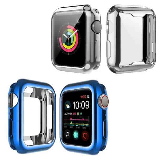 For Apple Watch iWatch Soft Gel Case Full Cover Protector 38 / 40 /41 /42 /44 /45mm For Apple Watch iWatch Soft Gel Case Full Cover Protector 38 / 40 /41 /42 /44 /45mm